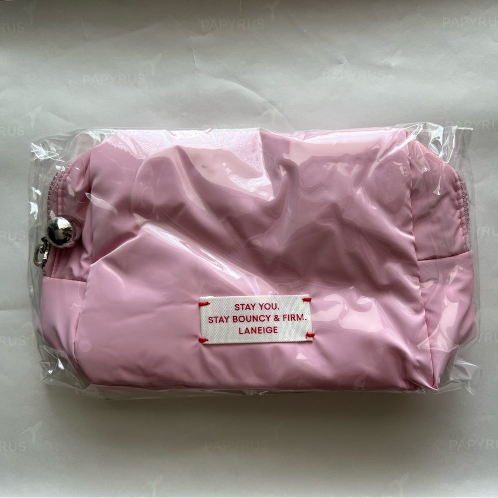 NEW LANEIGE Pink Bouncy Pouch